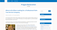 Desktop Screenshot of prague-declaration.org